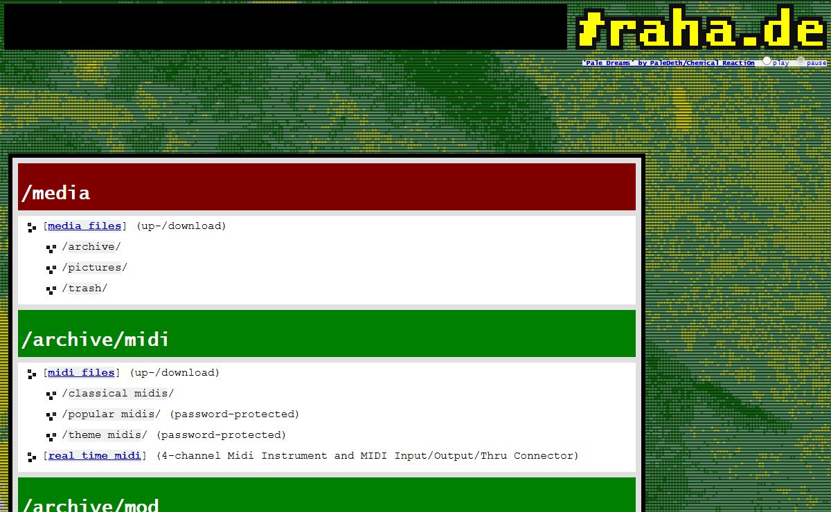 [ t r a h a . d e ] - v5.25 - the sound of freedom..