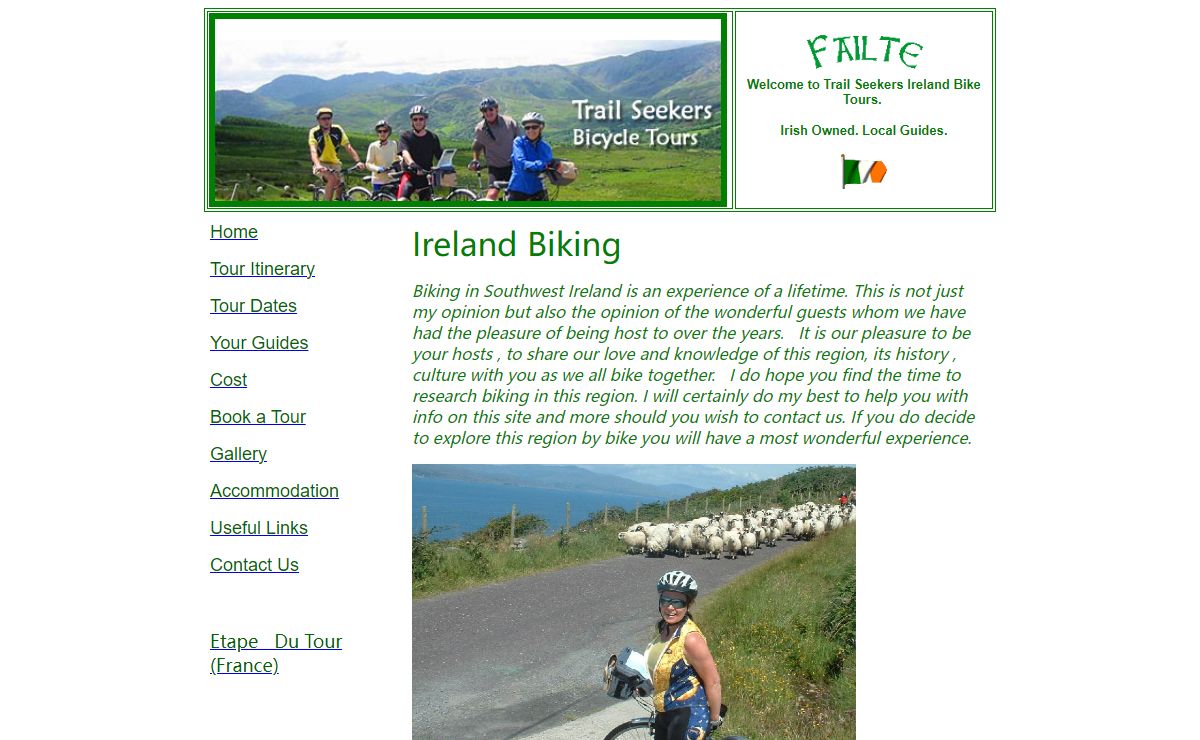 Cycling Vacations and Holidays in Ireland - Trail Seekers