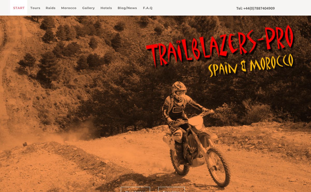 Trailblazers Off Road Motorcycle Tours in Southern Spain
