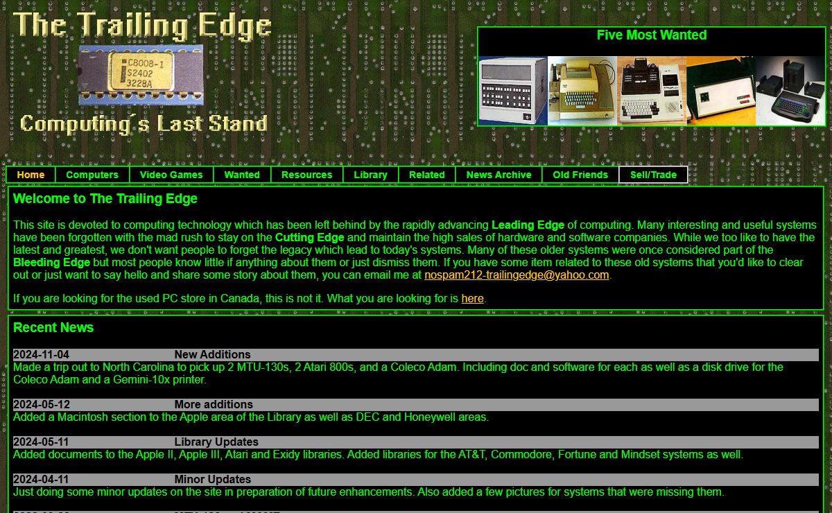 The Trailing Edge