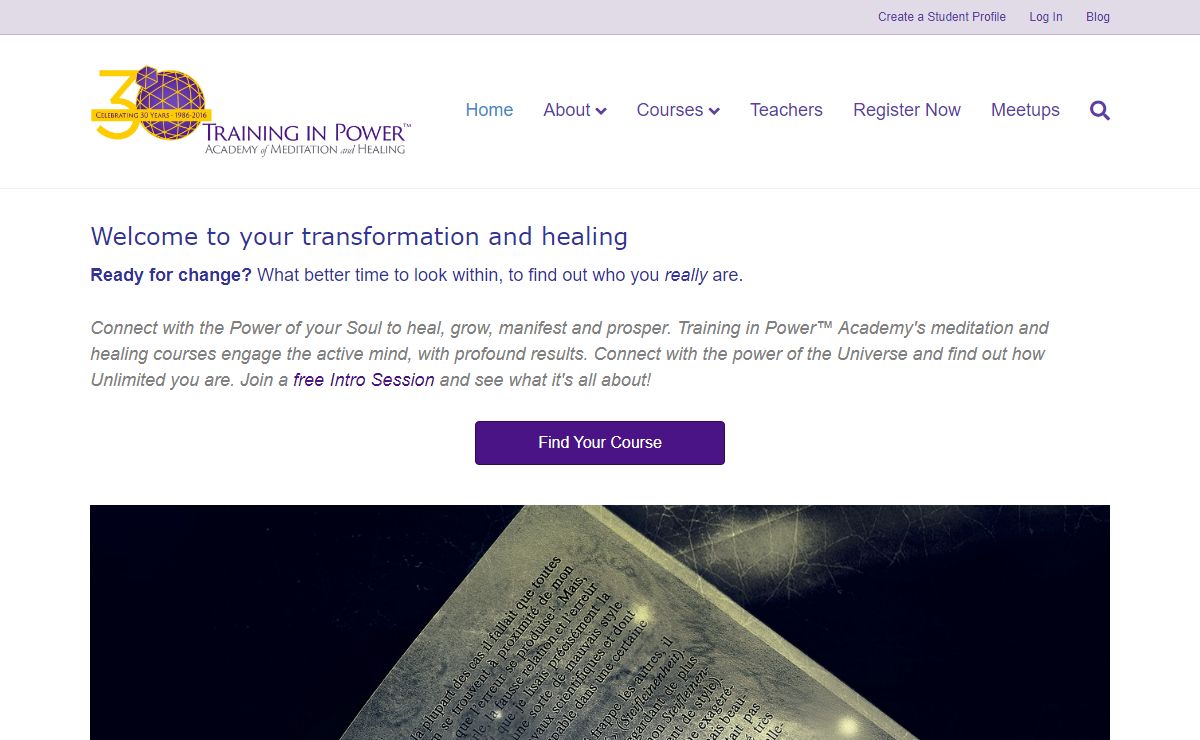 Training in Power - Connect with the Power of the Universe