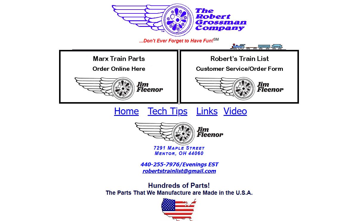 Marx Train Parts - A Major Manufacturer of parts to repair and restore Marx trains