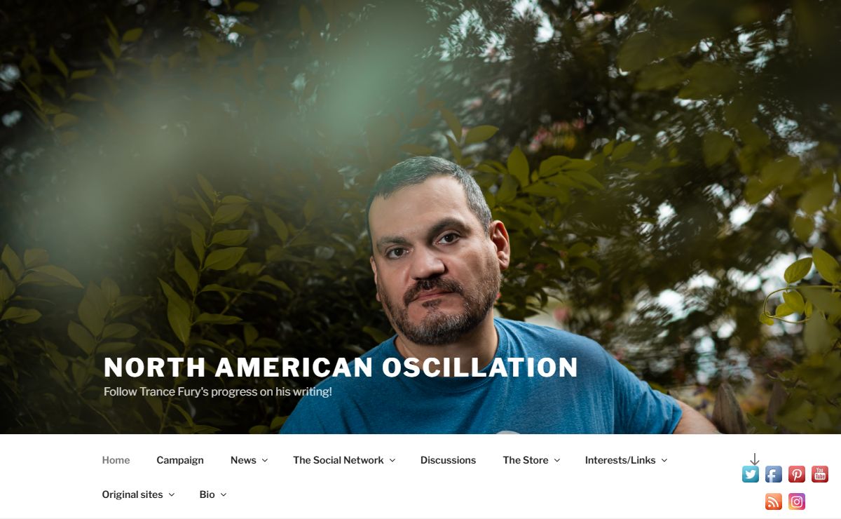 North American Oscillation – Follow Trance Fury's progress on his writing!