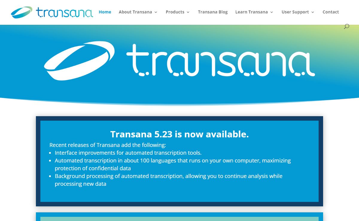 Transana.com | Qualitative Analysis Software For Researchers
