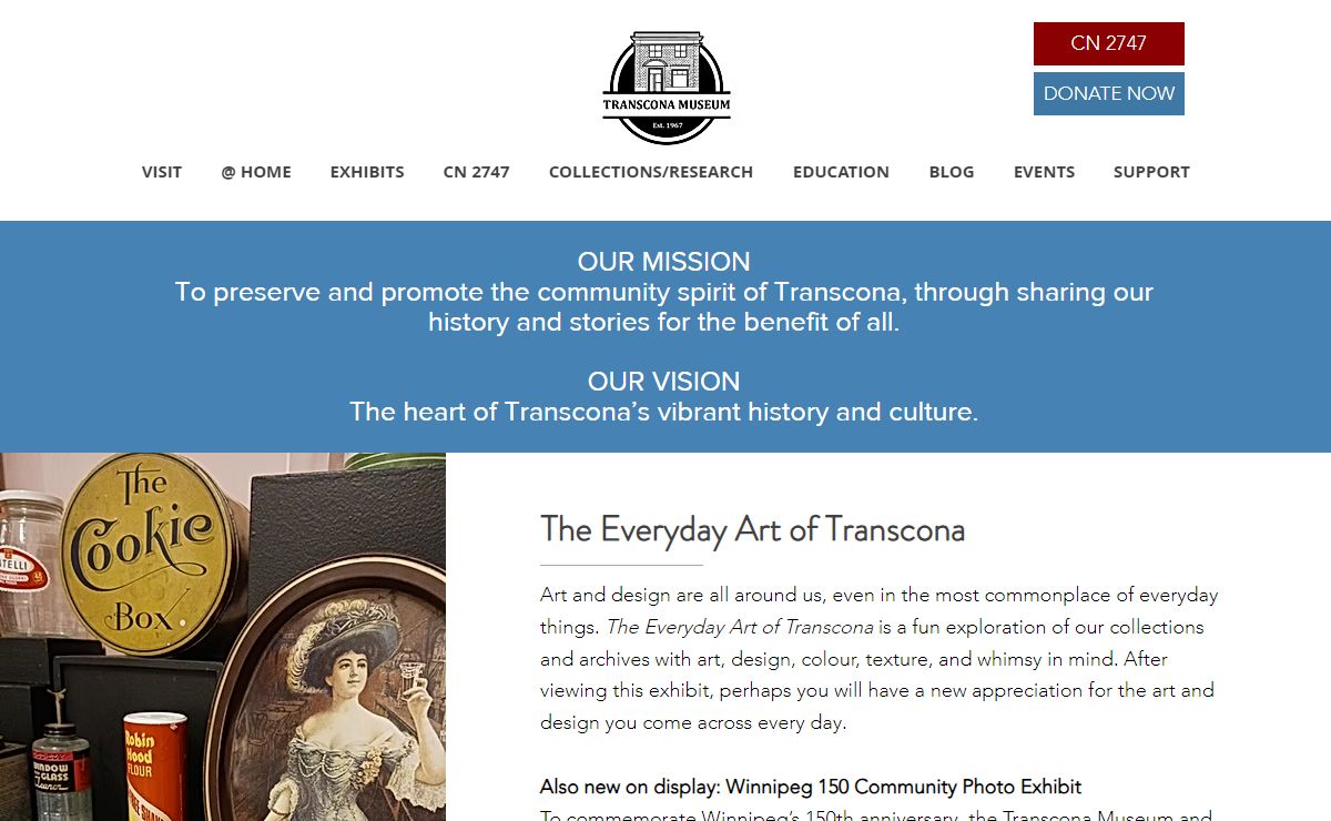 Transcona Museum | Winnipeg | Manitoba | CN2747