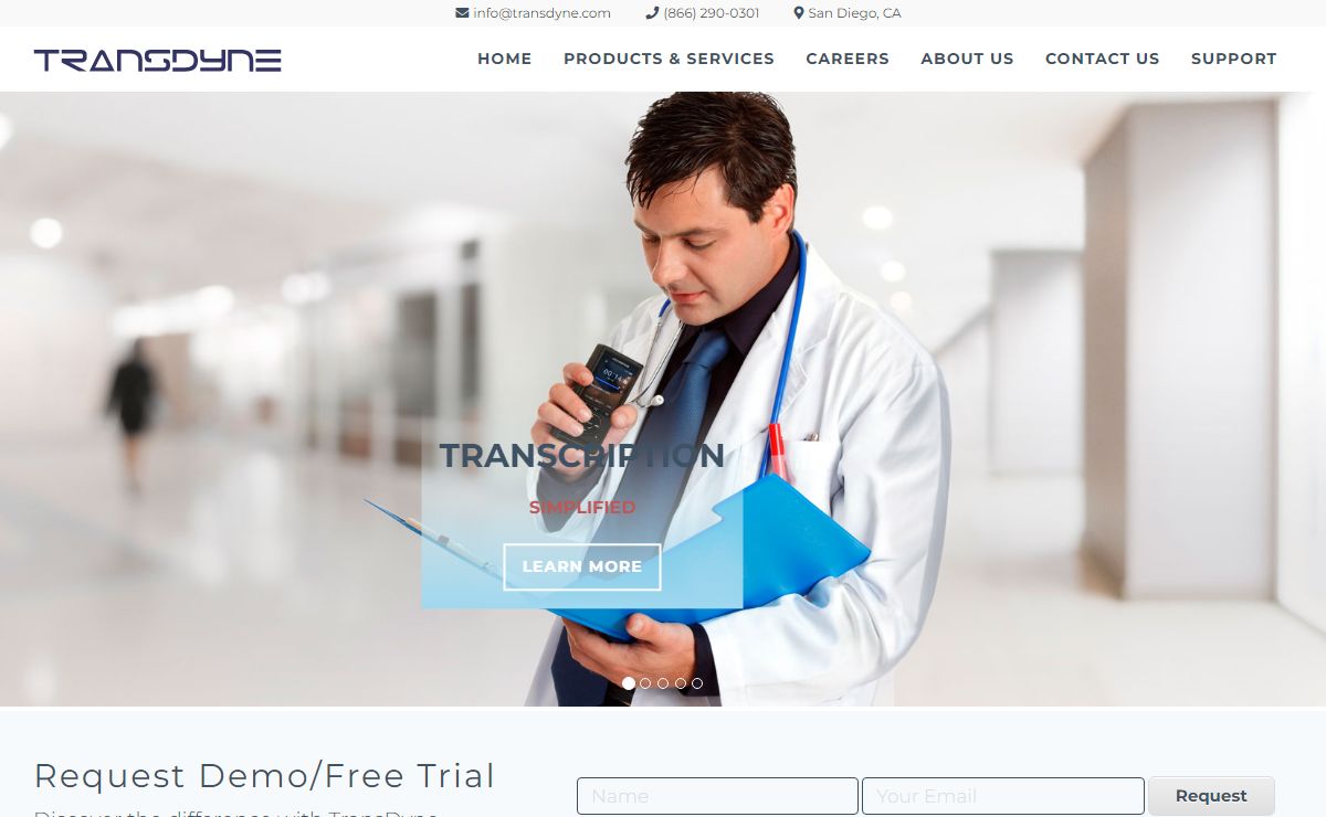 Transcription Simplified - TransDyne