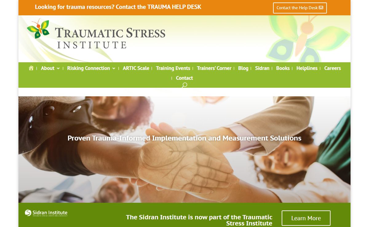 Traumatic Stress Institute - Klingberg Family Centers