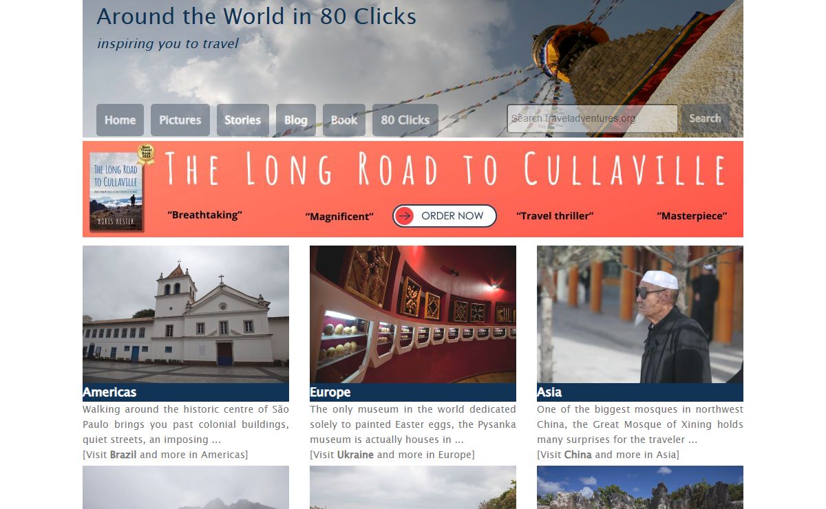 Travel Adventures: Around the World in 80 Clicks