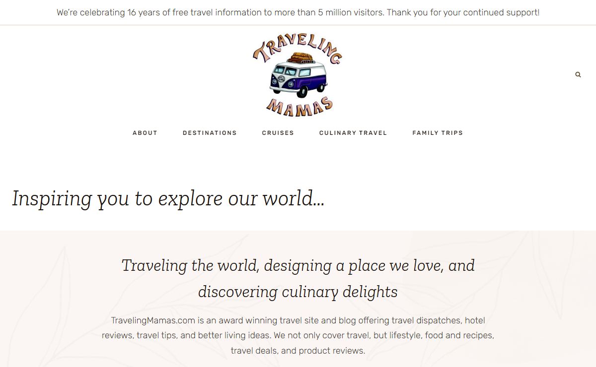 Inspiring you to explore our world... -