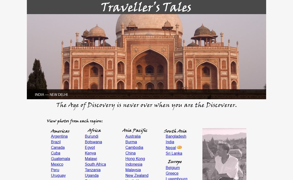 Traveller's Tales - Travel Photography & Currency / Bank Note Library