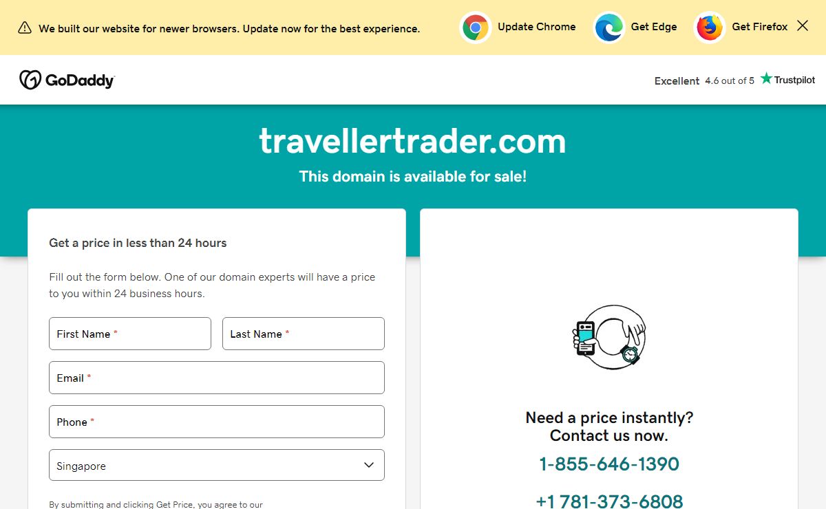 travellertrader.com