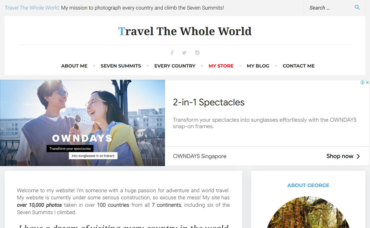 224 Countries - Seven Summits - Travel The Whole World