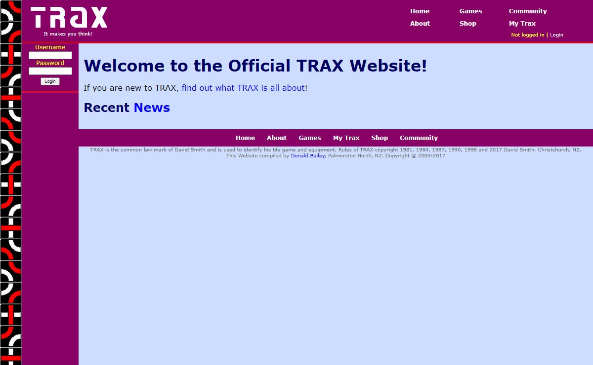Trax Resource Index - Traxgame.com