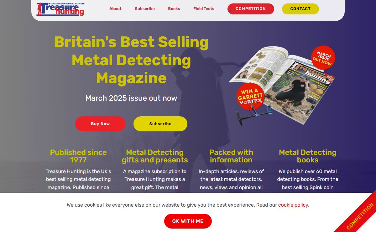 Britain's Best Selling Metal Detecting Magazine