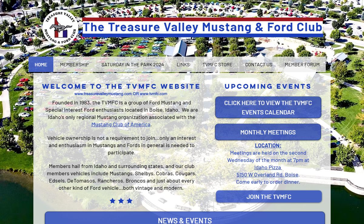 Car Club | Treasure Valley Mustang & Ford Club (TVMFC) | Idaho