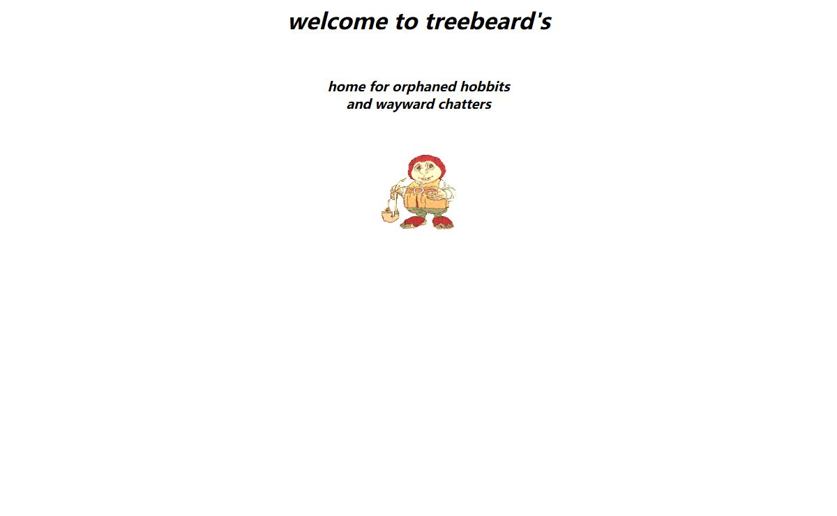 Welcome to treebeard's