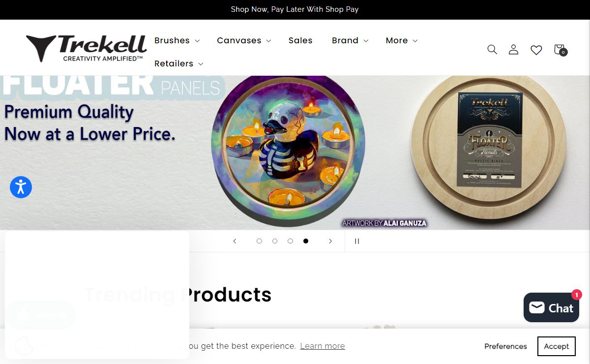 Premium Art Supplies & Materials | Shop Trekell.com Now