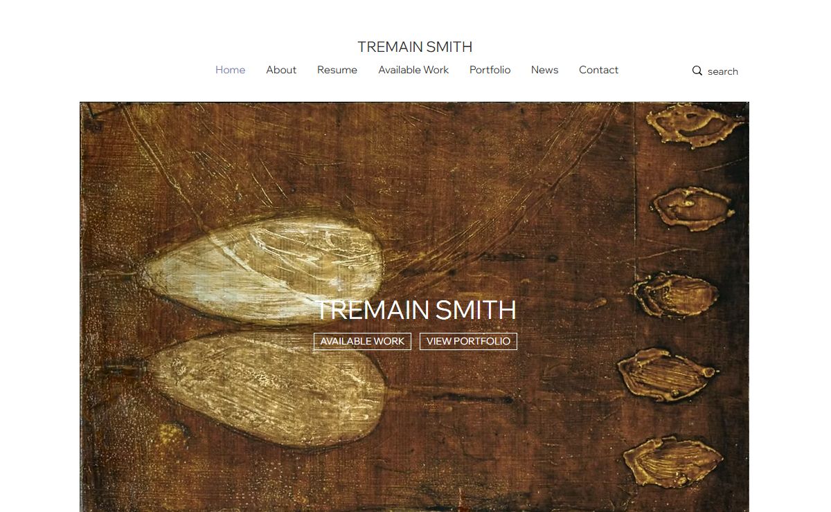 Tremain Smith Artist | Contemporary Abstract Paintings