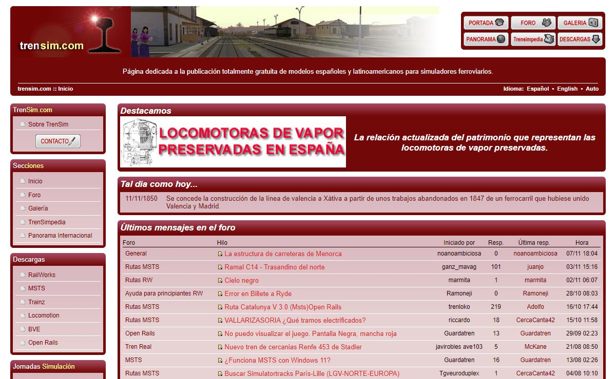 trensim.com :: Simulación ferroviaria