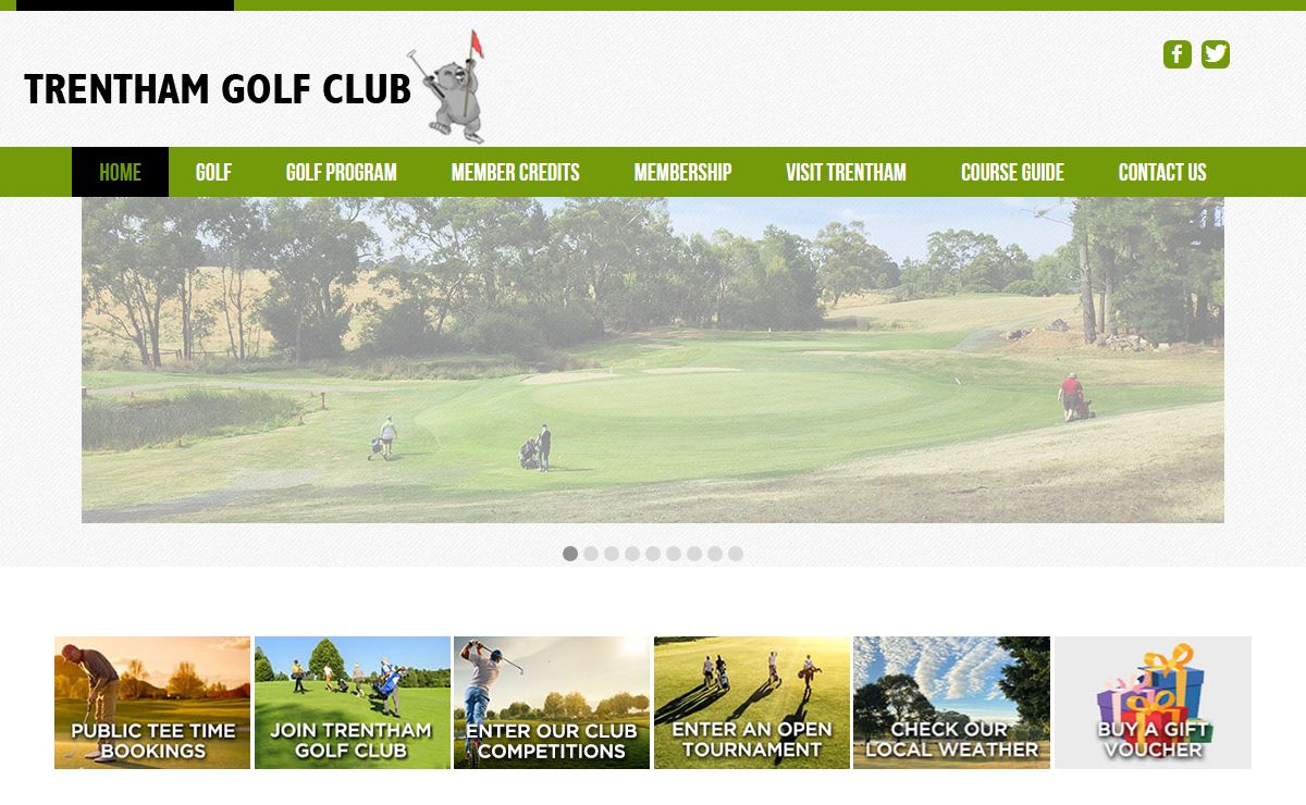 Trentham Golf Club - Home