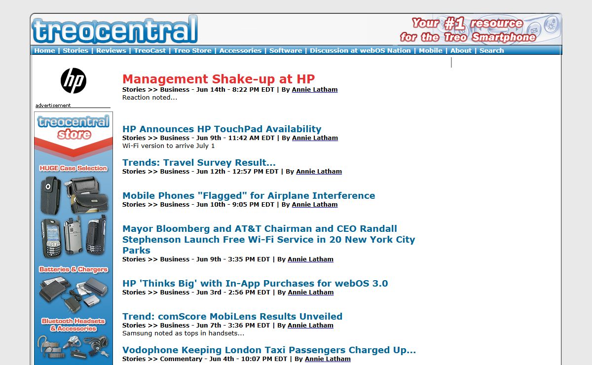 treocentral.com >> Your #1 resource for the Treo Smartphone