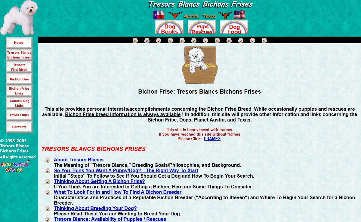 Bichon Frise: Tresors Blancs Bichons Frises Austin, TX