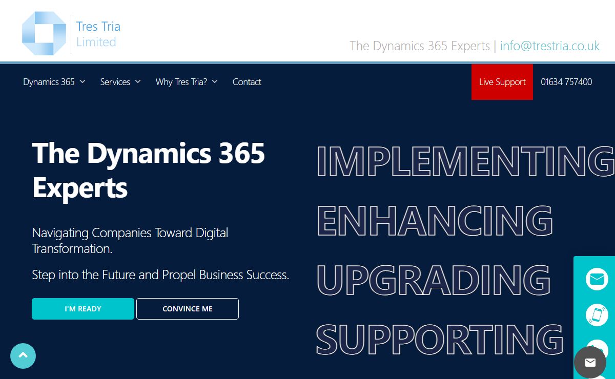Tres Tria - The Dynamics 365 Experts