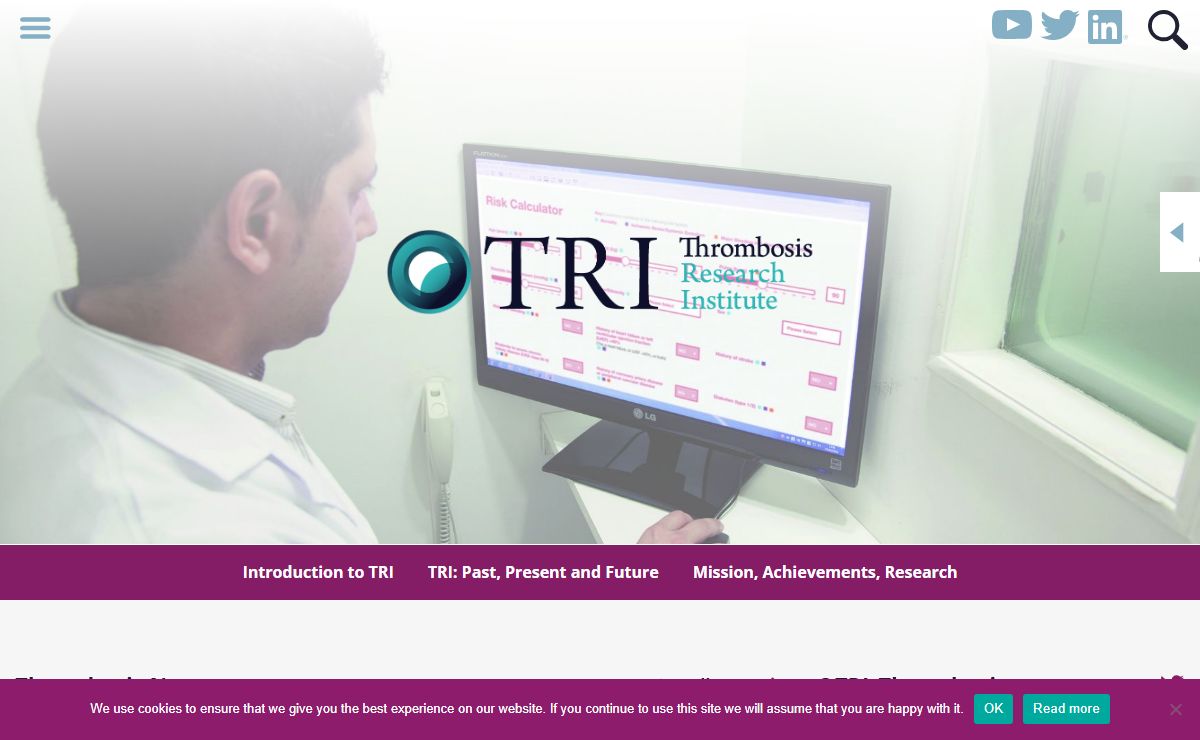TRI – Thrombosis Research Institute – Innovators in Thrombosis