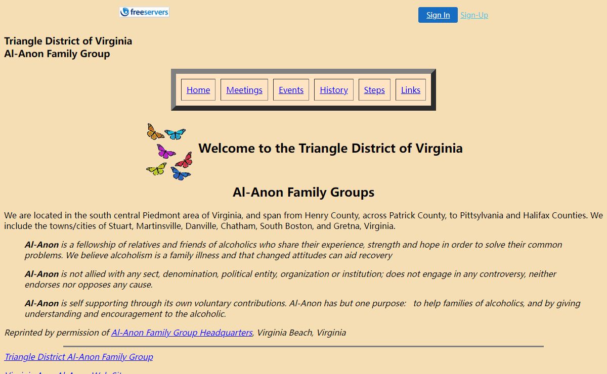 Triangle District of Virginia Anon/Alateen