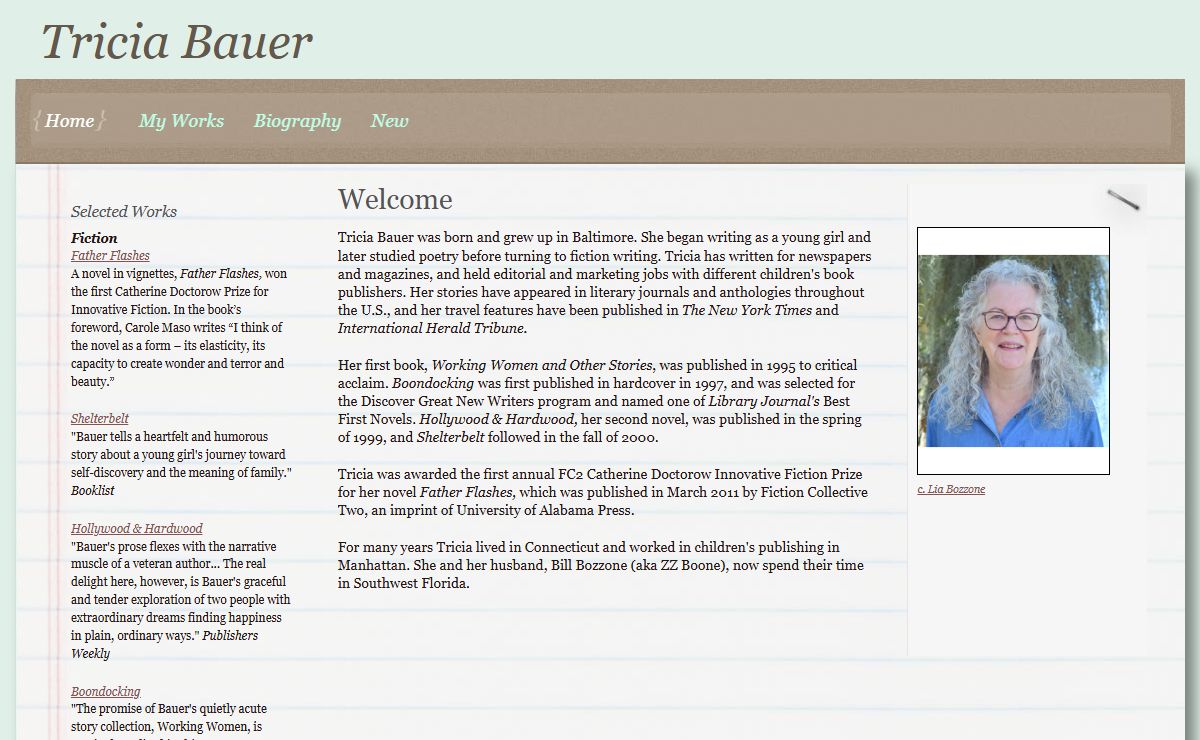 Tricia Bauer - Welcome