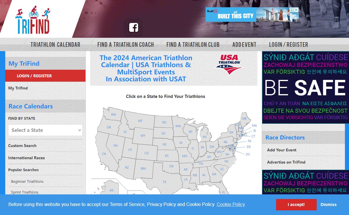 The American Triathlon Calendar | USA Triathlon Events 2024 | Duathlons