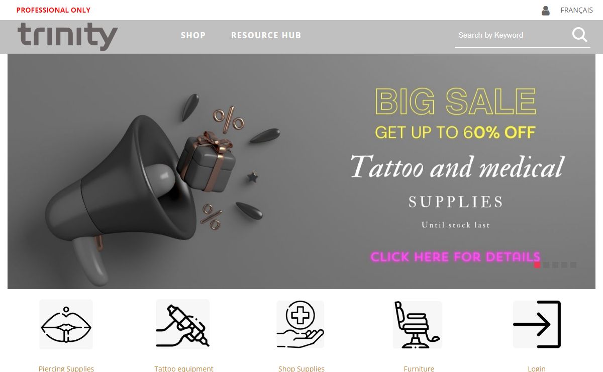 Trinity | Canadian Wholesale Body Jewelry, Piercing & Tattoo Supplies