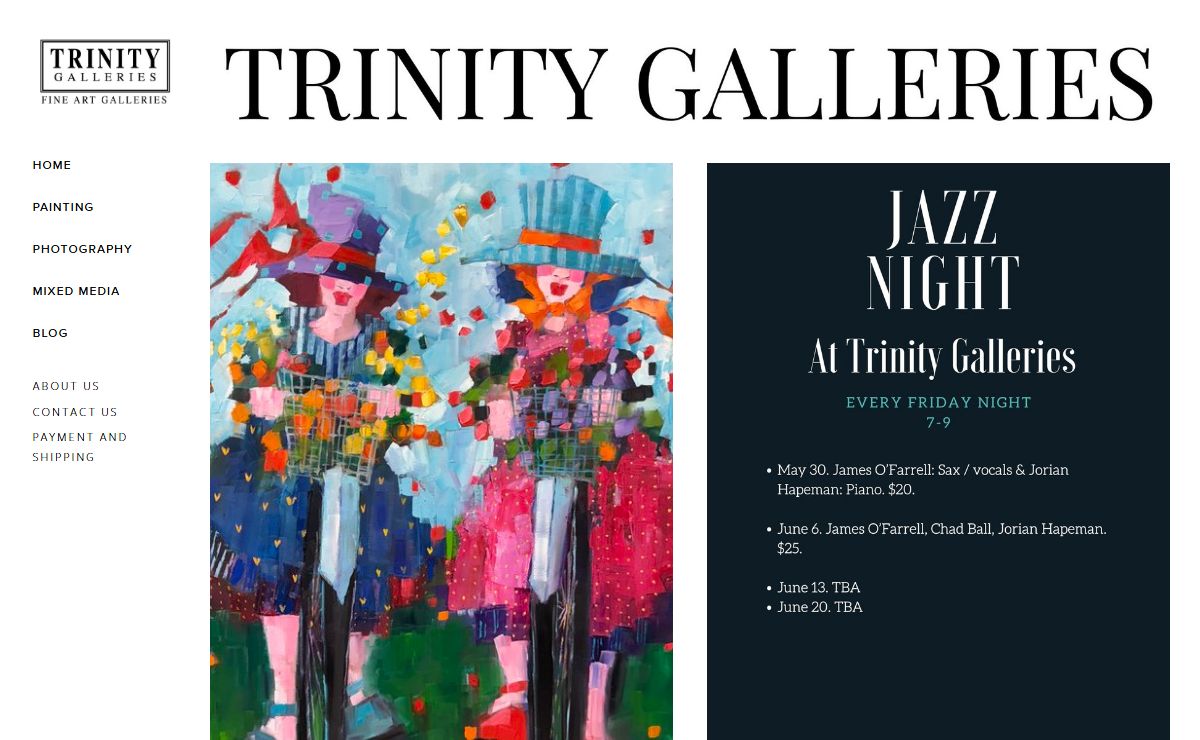 Trinity Galleries | Fine Art Gallery in Saint John, NB, Canada