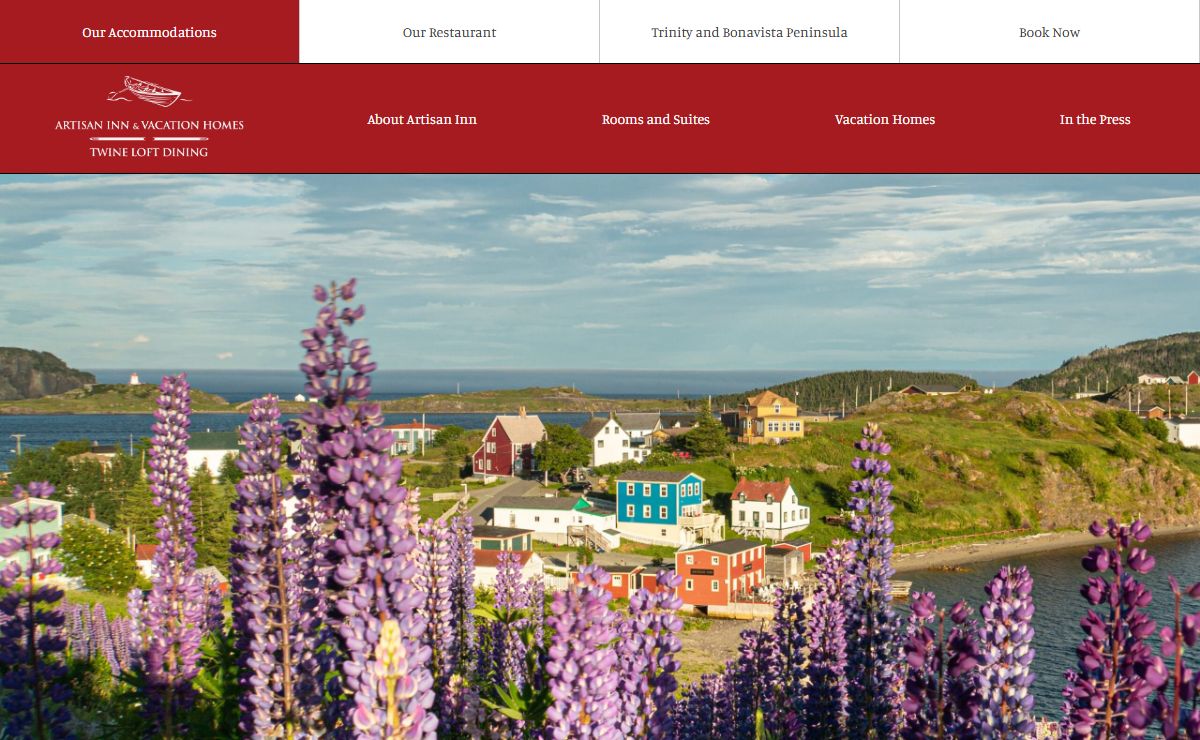 Artisan Inn and Vacation Home & Twine Loft Dining Trinity, Newfoundland