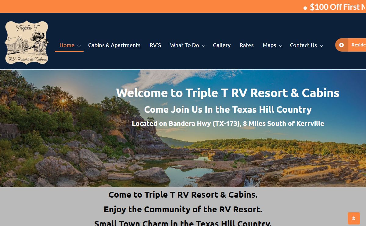 Triple T RV Resort & Cabins