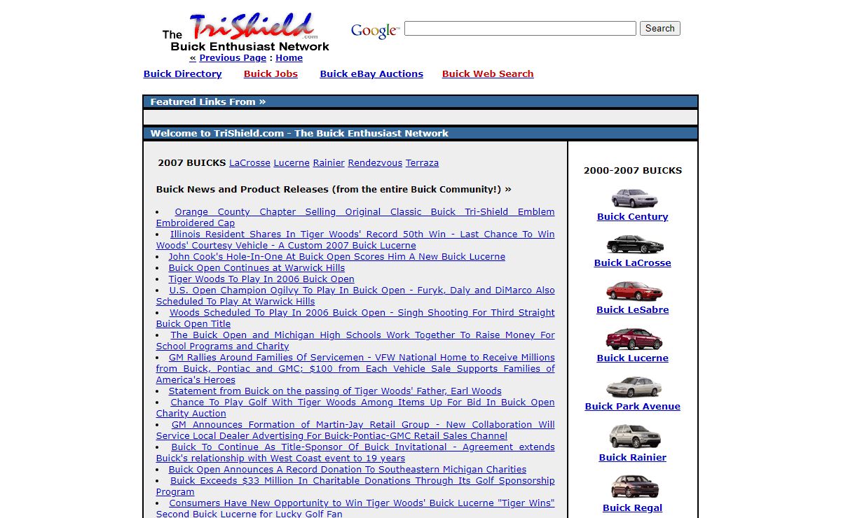 Buick | Buicks | Buick Models | Buick Cars | TriShield.com