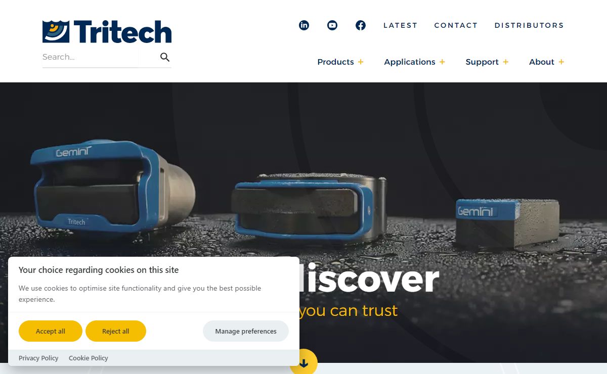 Subsea Sonar Products - Tritech