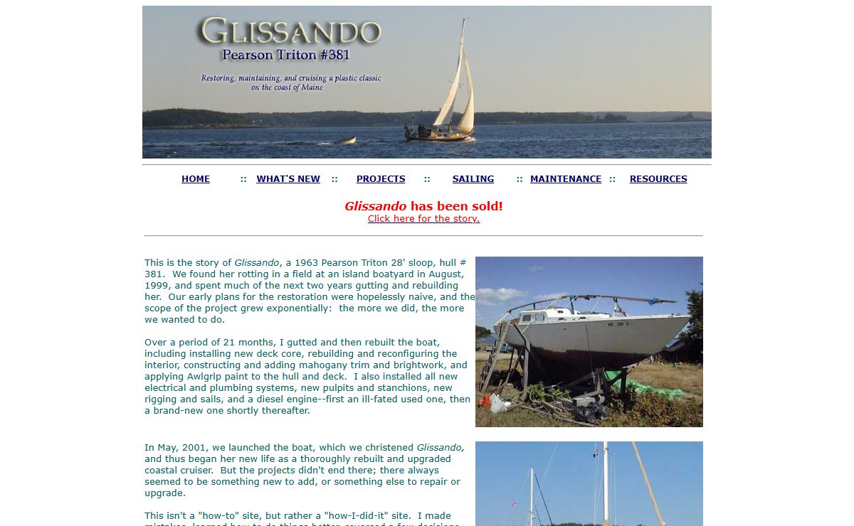 Pearson Triton #381 Glissando | Restoring, Maintaining, and Cruising a Plastic Classic on the Coast of Maine