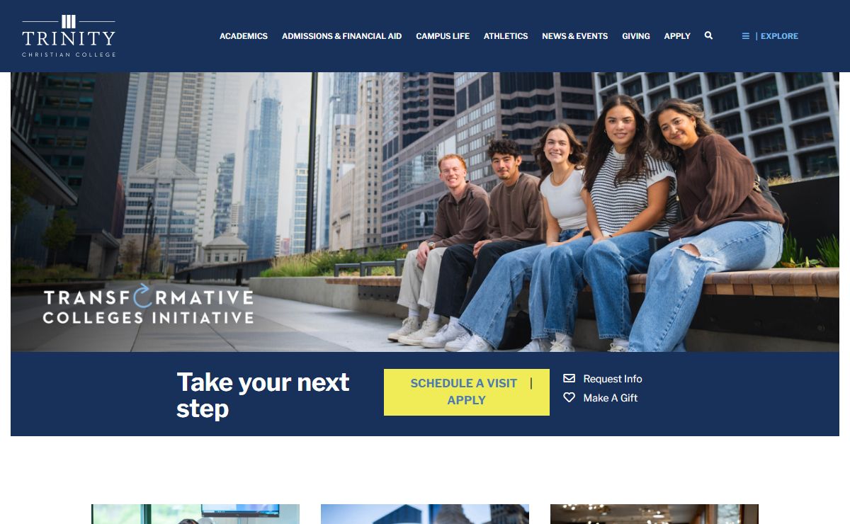 Trinity Christian College in Chicago, Illinois