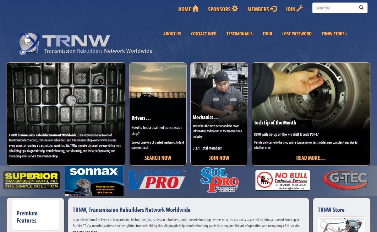 Transmission Rebuilders Network Worldwide. Transmission Diagnostic Help, Rebuilding Tips, Transmission Forum, Message Board, Electrical Diagnosis, Troubleshooting - Transmission question help