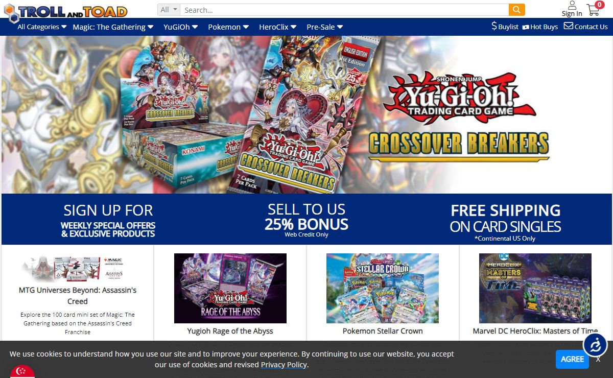 Troll and Toad - Magic the Gathering, Yugioh, Pokemon, Cards, Singles,