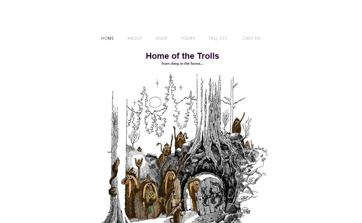Home of the Arensbak Trolls of 5 Arts Studio