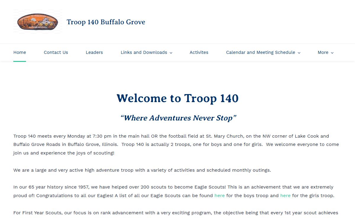 Home | Troop 140 Buffalo Grove