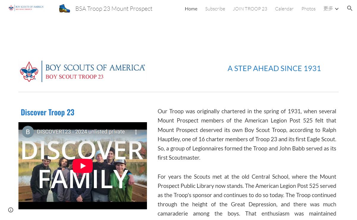 BSA Troop 23 Mount Prospect