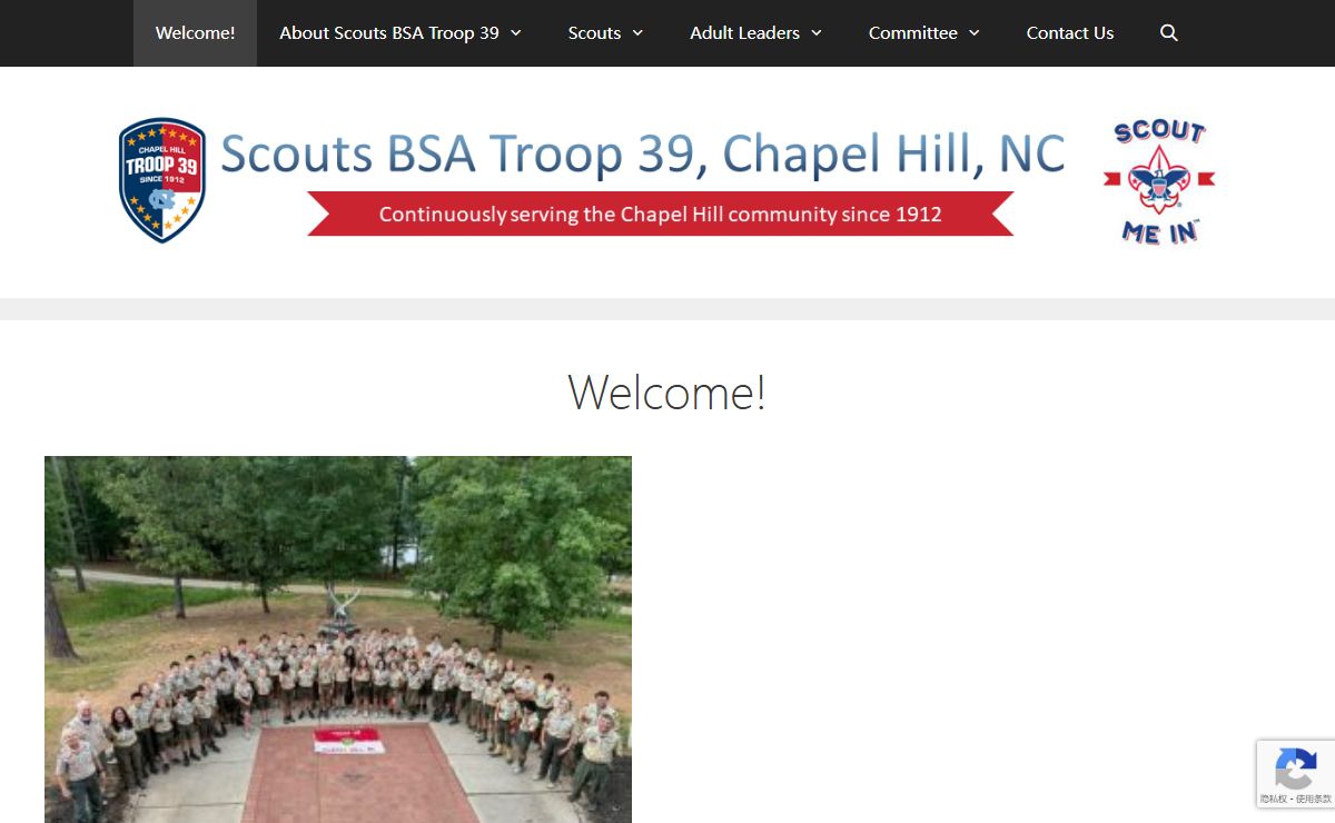 Scouts BSA Troop 39 Chapel Hill, NC – Serving the Chapel Hill community since 1912
