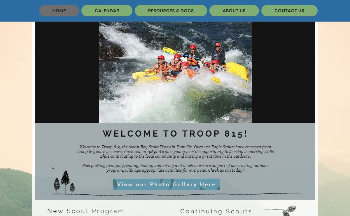 HOME | Troop815