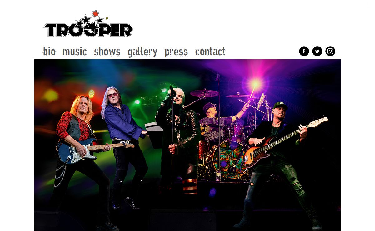 Trooper Official Site - Canadian rock band -