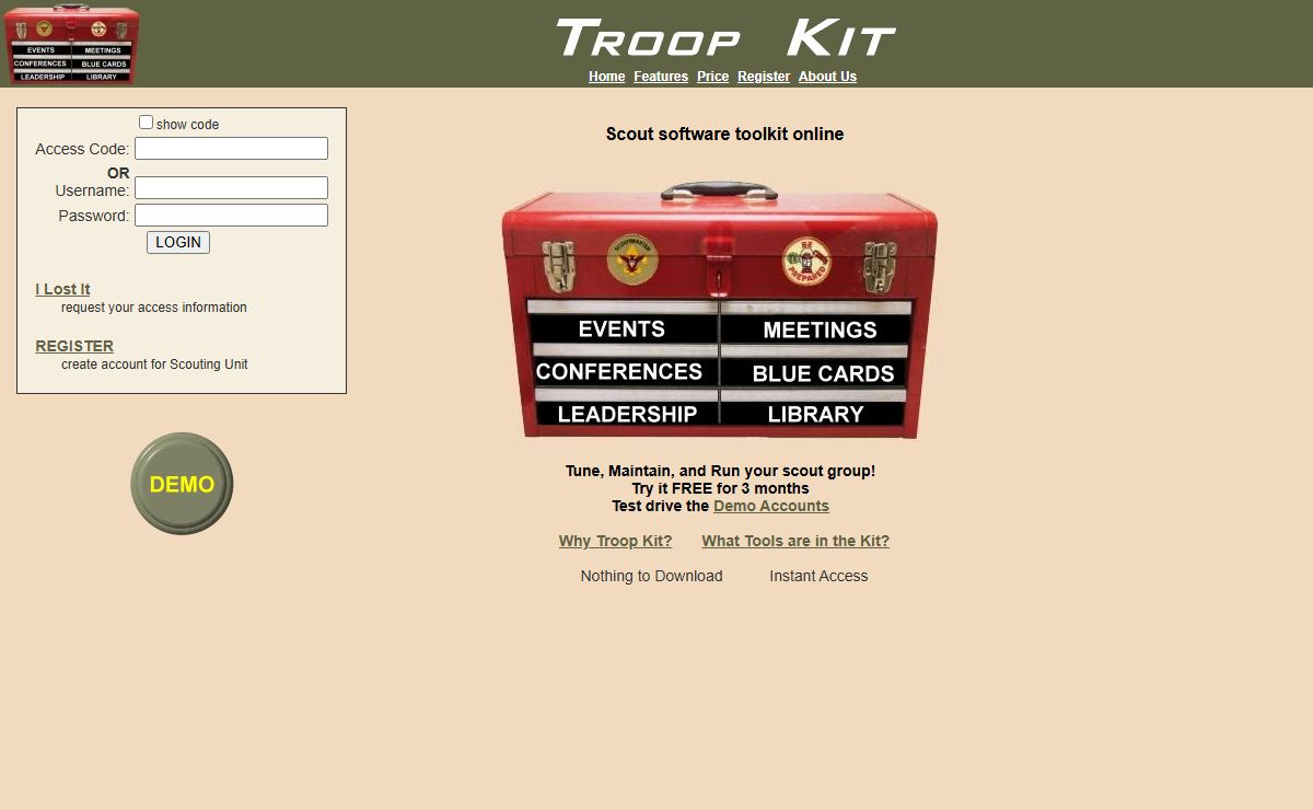 Scout Software Online