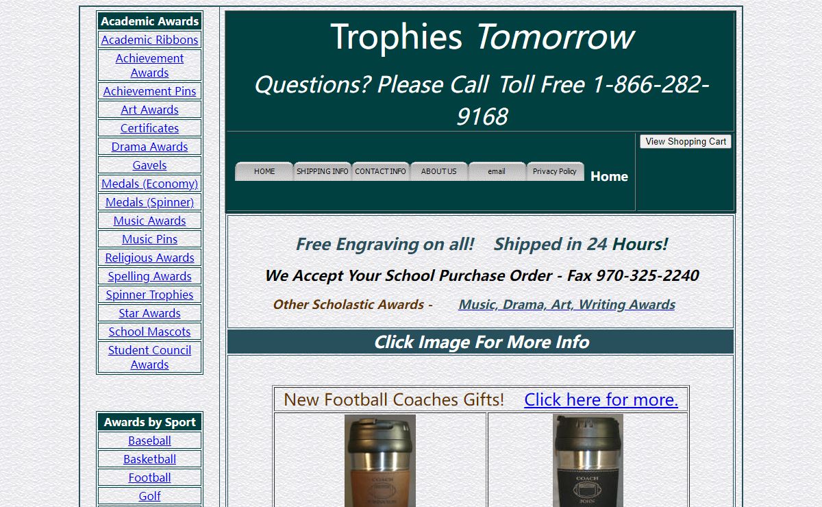 Trophies/Awards