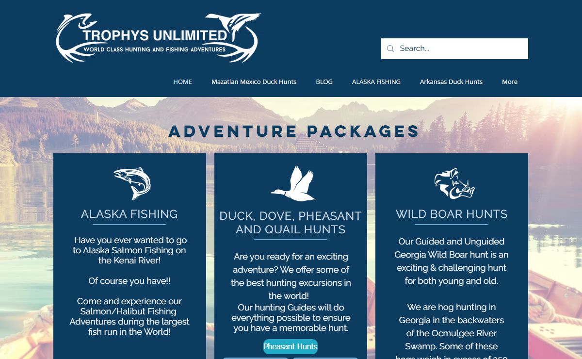 World Class Hunting and Fishing | Trophys Unlimited | 478.256.3422